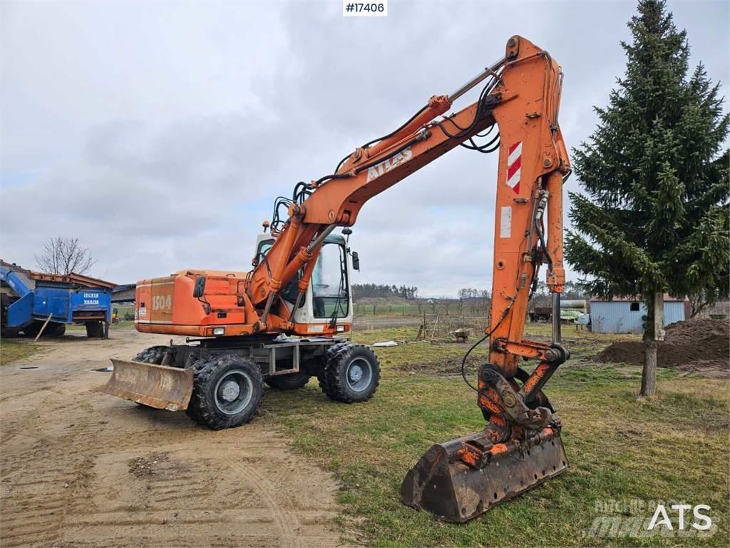 Atlas 1504 Gravemaskiner på hjul