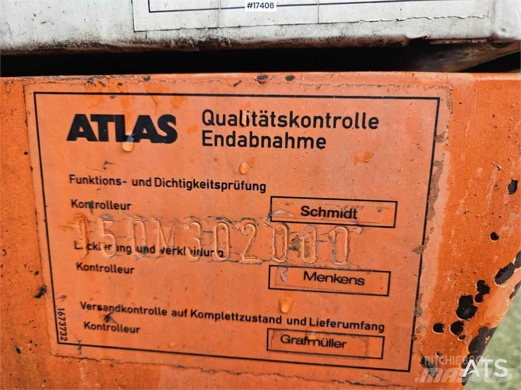 Atlas 1504 Gravemaskiner på hjul