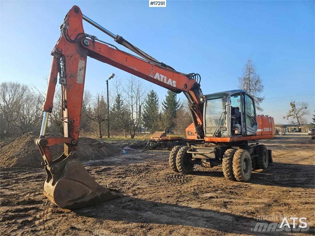 Atlas 2205 Gravemaskiner på hjul