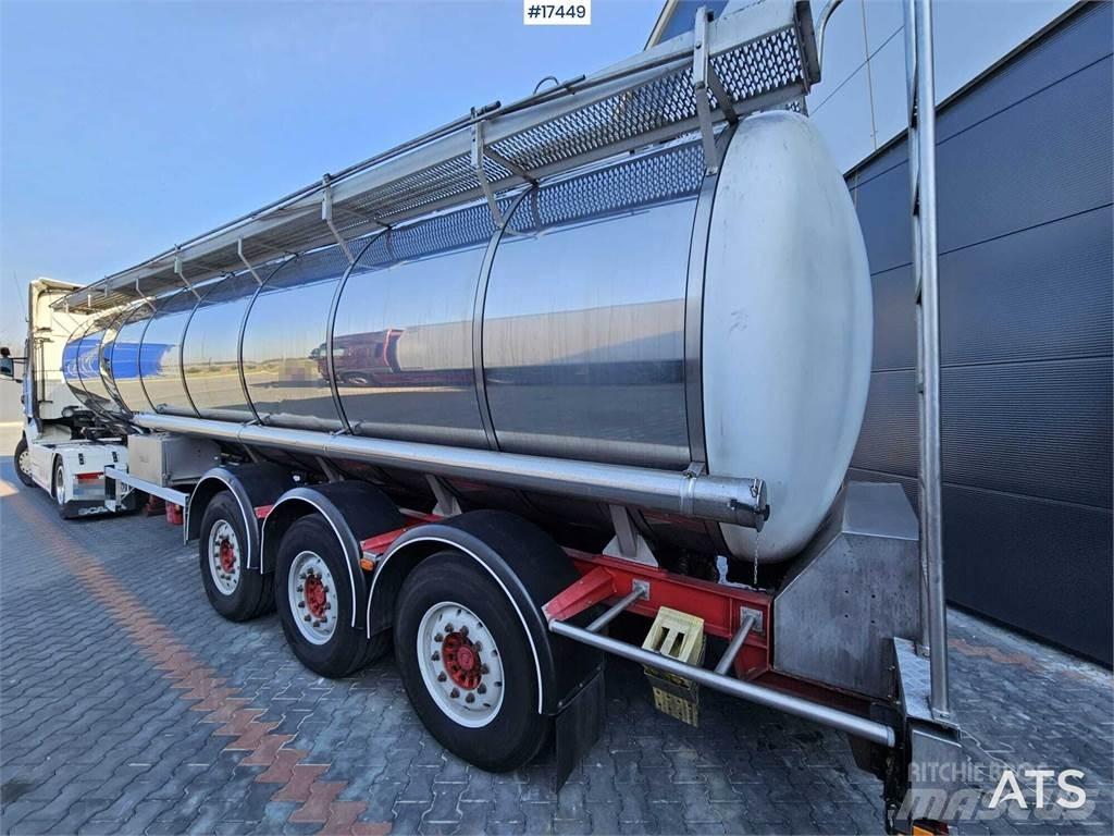 Burg BPO 12-24 ZGZXX Semi-trailer med Tank