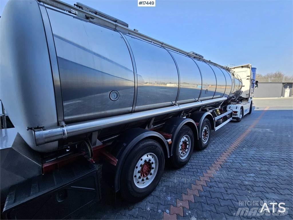 Burg BPO 12-24 ZGZXX Semi-trailer med Tank