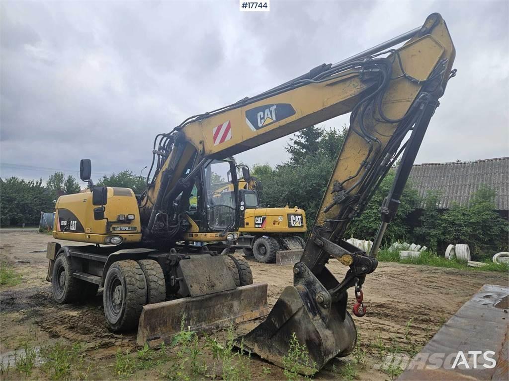 CAT M316D Gravemaskiner på hjul