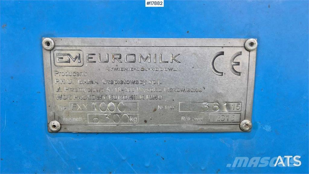 Euro MILK FXX 1000 Fodervogne