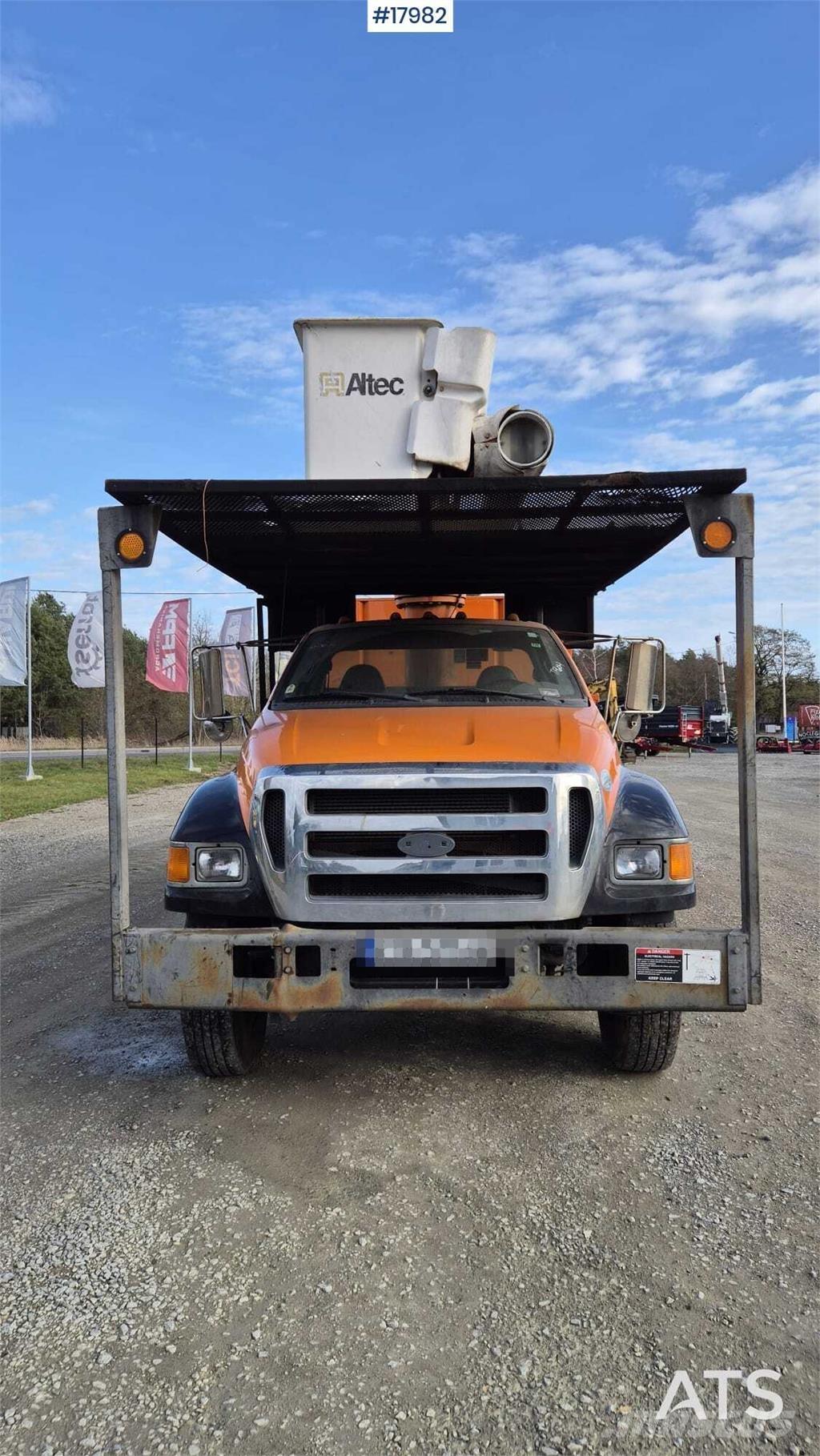 Ford F750 Lastbil med kran