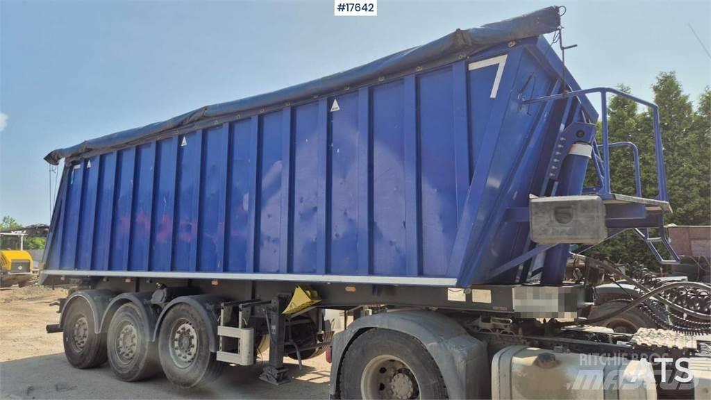 Gras GS Semi-trailer med tip