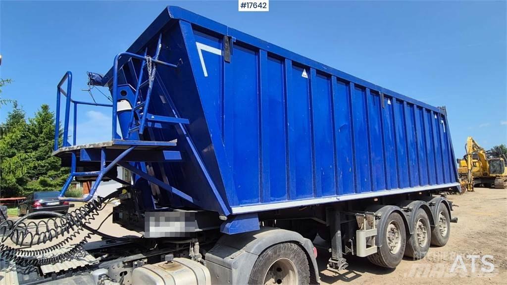Gras GS Semi-trailer med tip