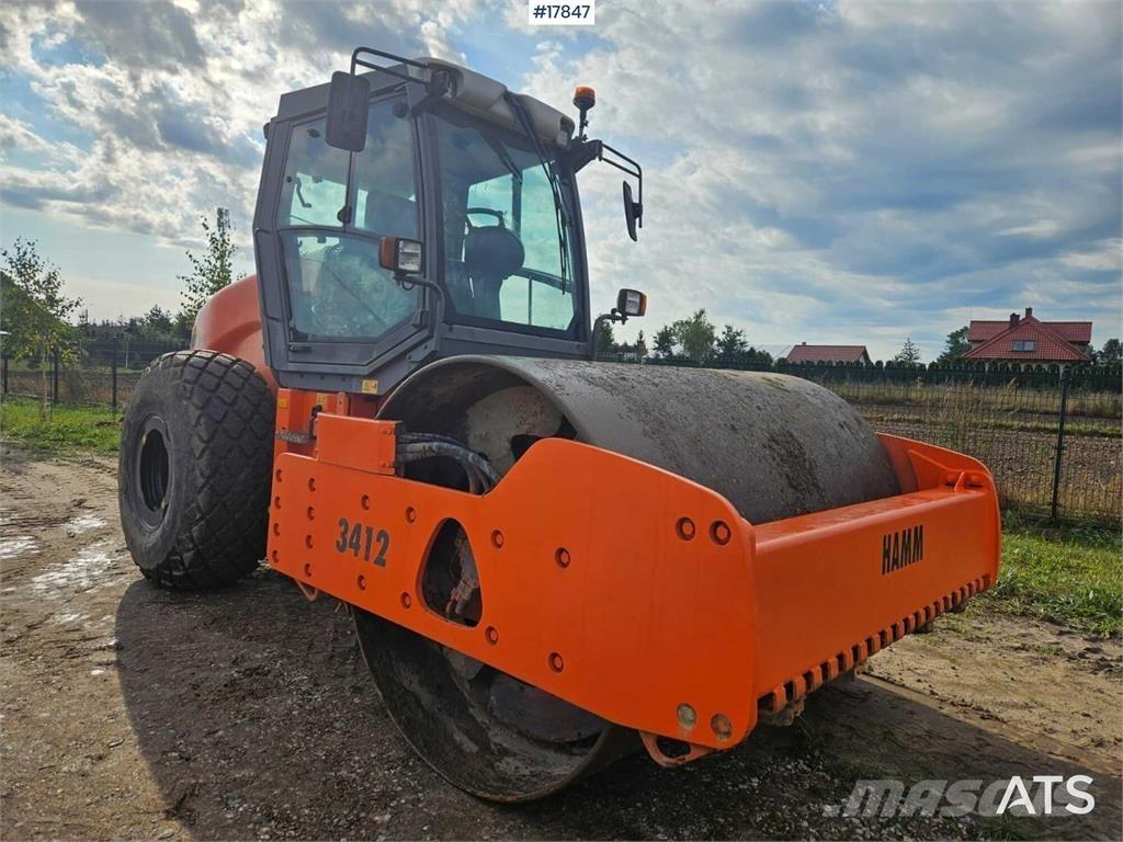 Hamm 3412HT Enkelt tromle