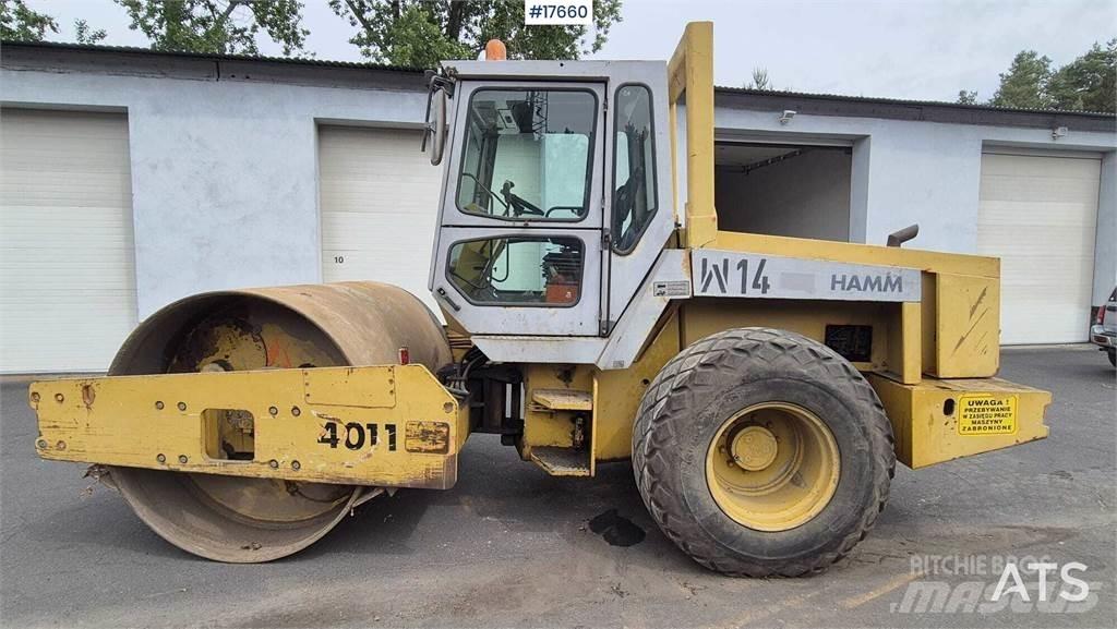 Hamm 4011D Enkelt tromle