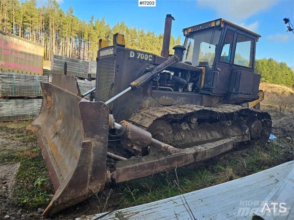 Hanomag D700 C Bulldozer på larvebånd