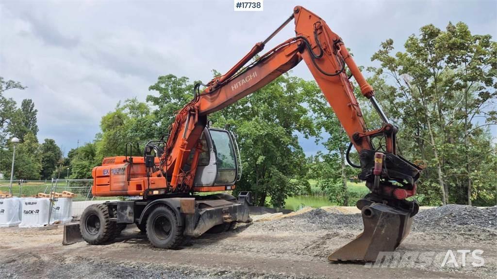 Hitachi EX 165W Gravemaskiner på hjul