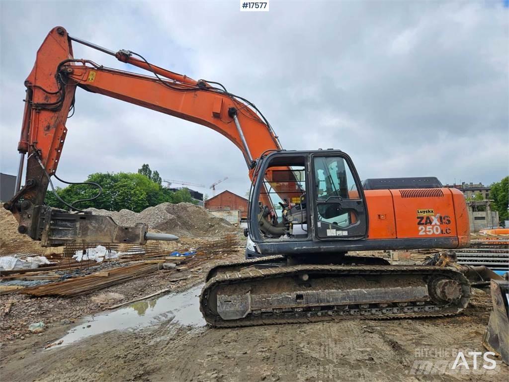 Hitachi Zaxis 250 LC Gravemaskiner på larvebånd
