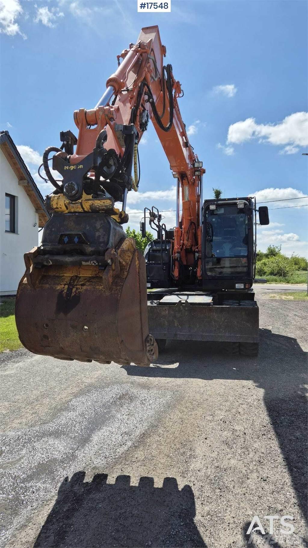 Hitachi ZX140W-6 Gravemaskiner på hjul
