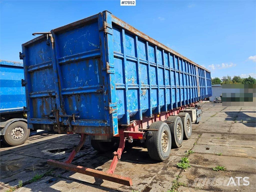 Invepe SR 8 Semi-trailer med tip