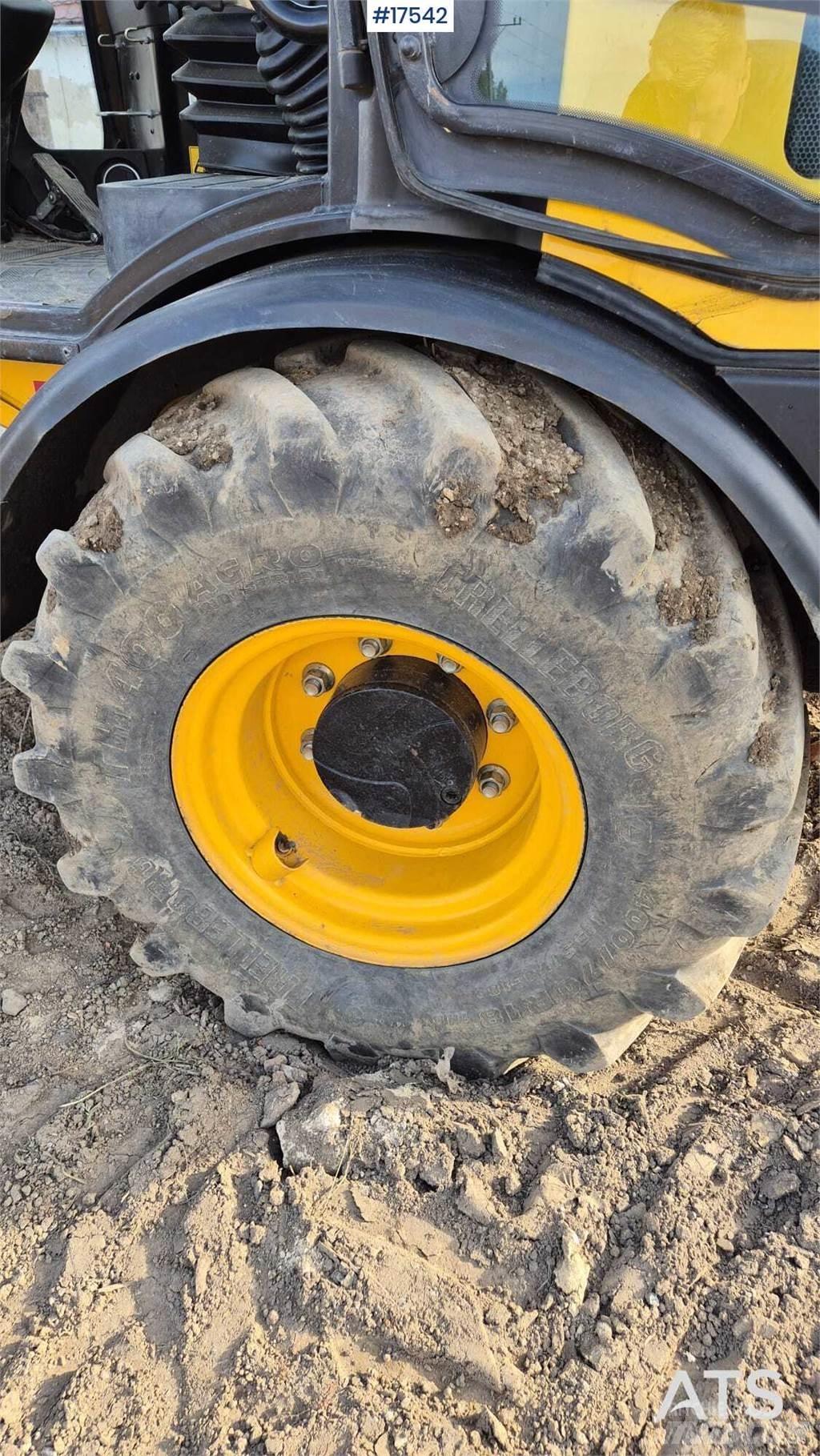 JCB 407 T4 Læssemaskiner på hjul