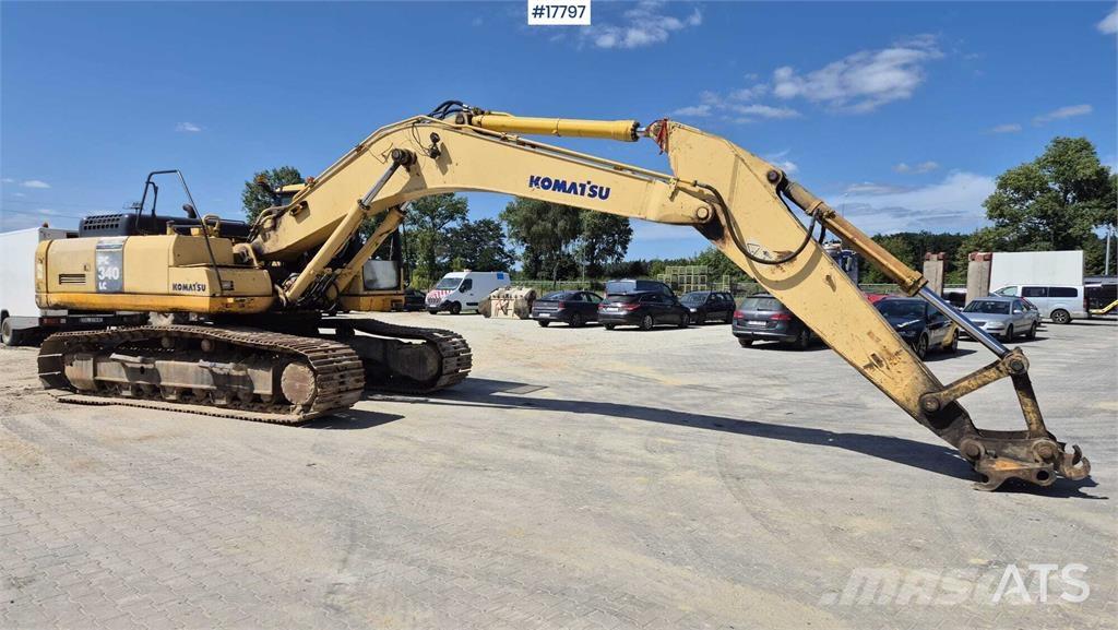 Komatsu PC 340 LC Gravemaskiner på larvebånd
