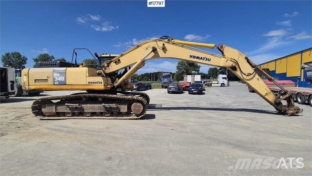 Komatsu PC 340 LC Gravemaskiner på larvebånd