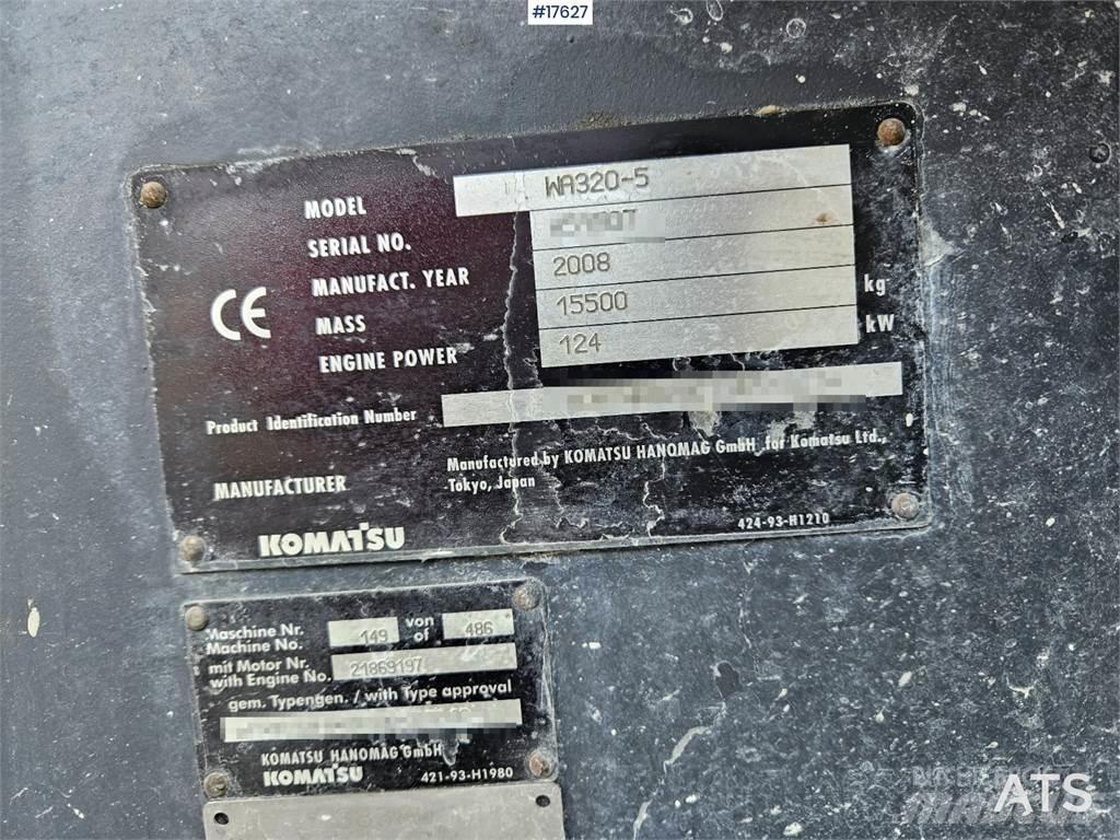 Komatsu WA 320-5 Læssemaskiner på hjul