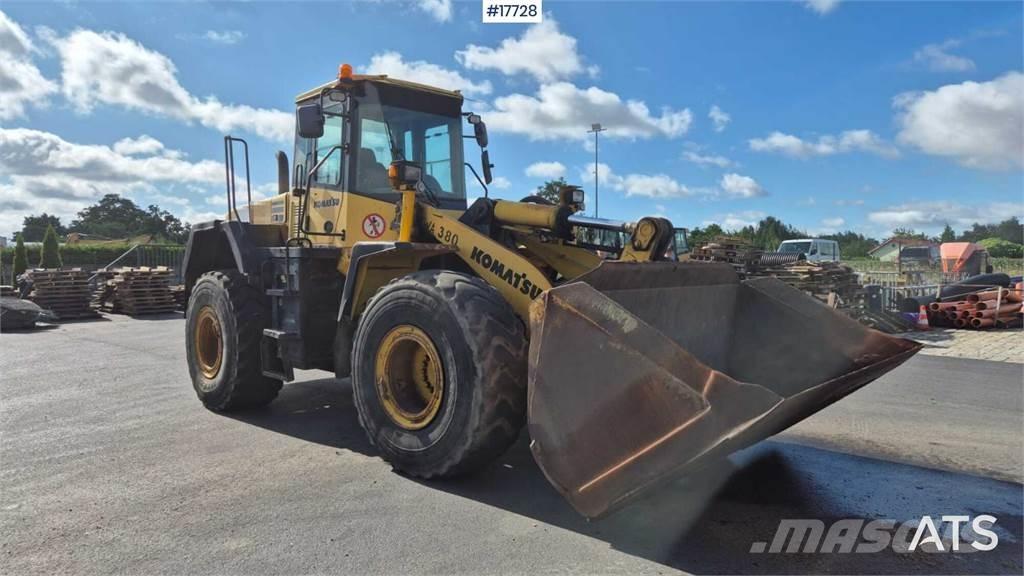 Komatsu WA380-5H Læssemaskiner på hjul