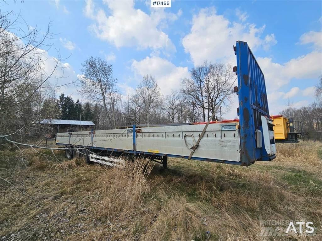 Krone SDP Semi-trailer med Gardinsider