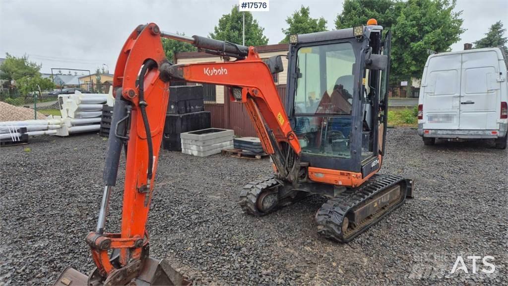 Kubota U27-4 Minigravemaskiner
