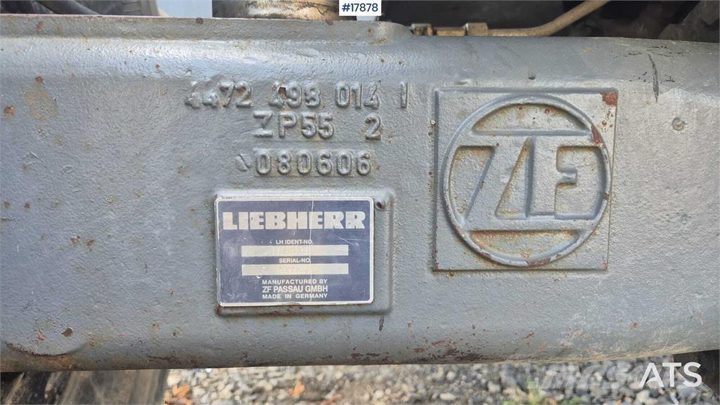 Liebherr A 900C Gravemaskiner på hjul