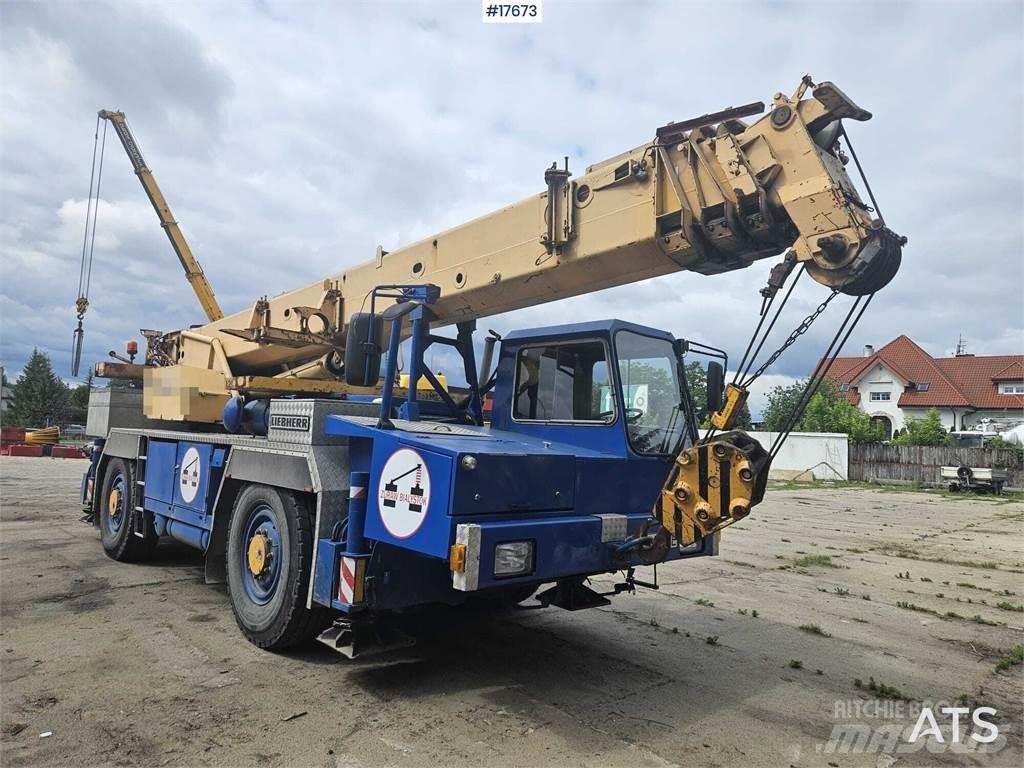 Liebherr LTM 1025 Kraner til alt terræn