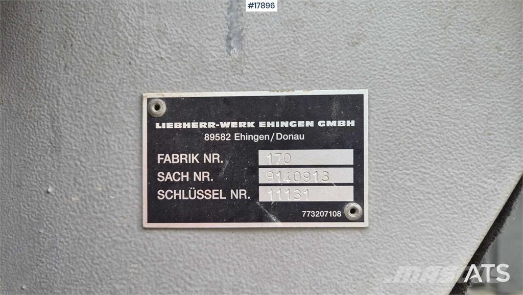 Liebherr LTM 1030/2 Kraner til alt terræn