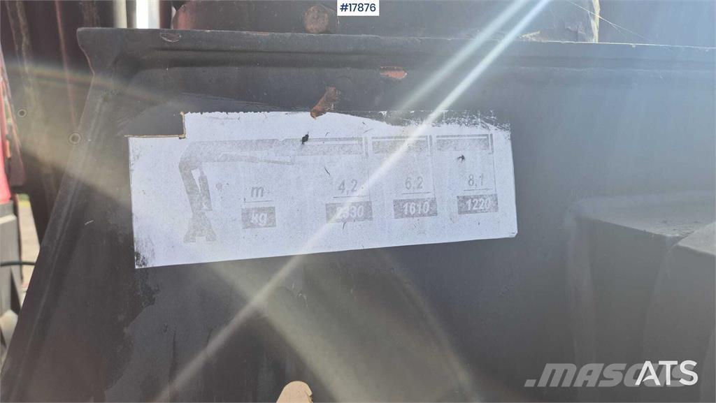 MAN 18.224 Lastbil med kran