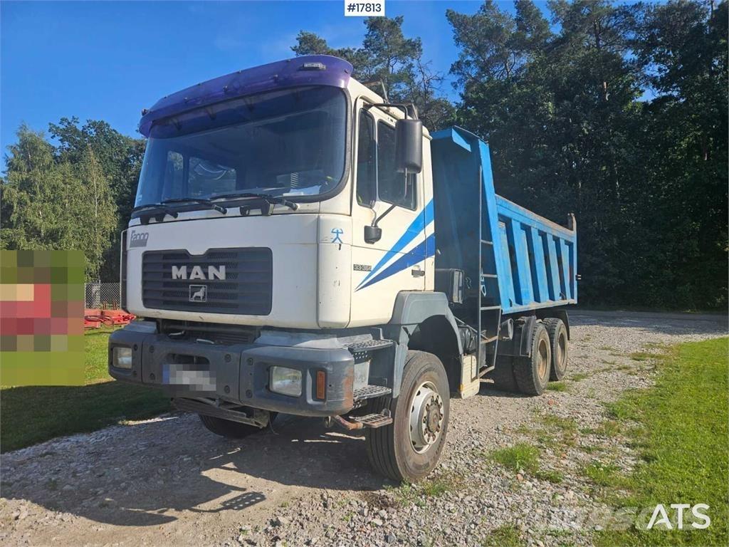 MAN 33.364 Lastbiler med tip
