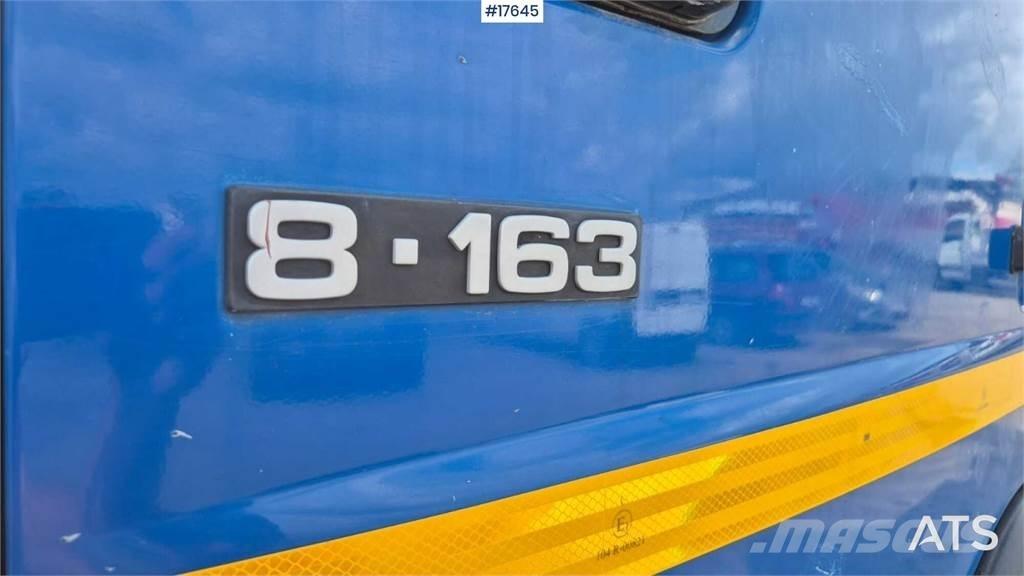 MAN 8.163 Lastbil med kran