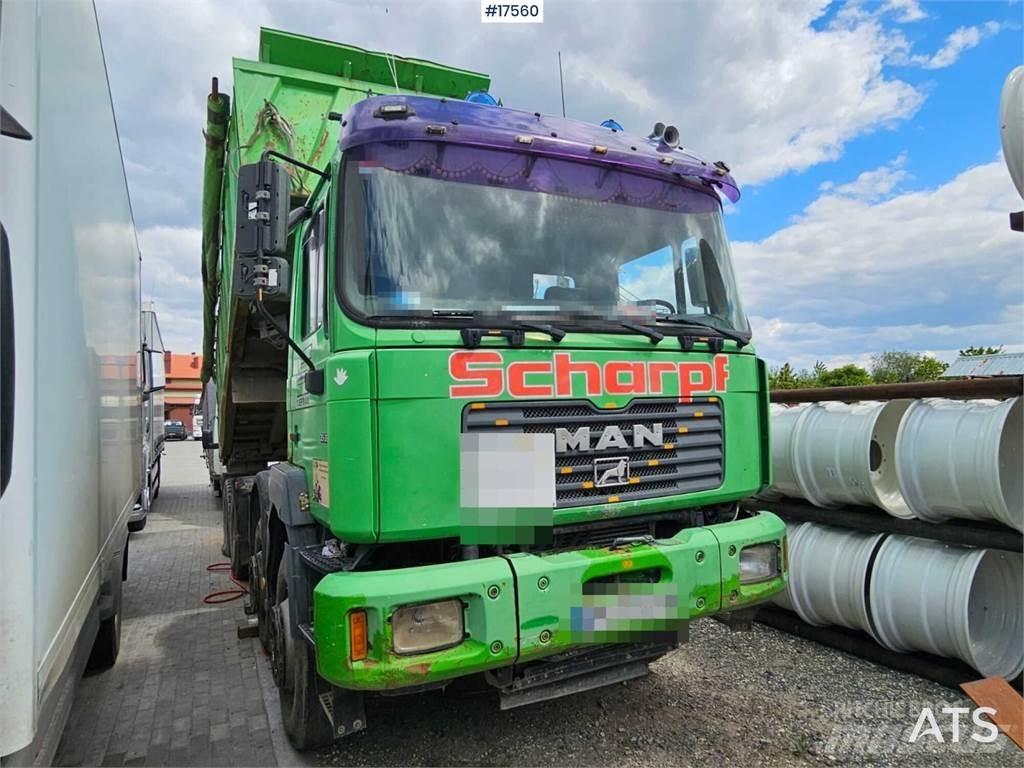 MAN F2000 Lastbiler med tip