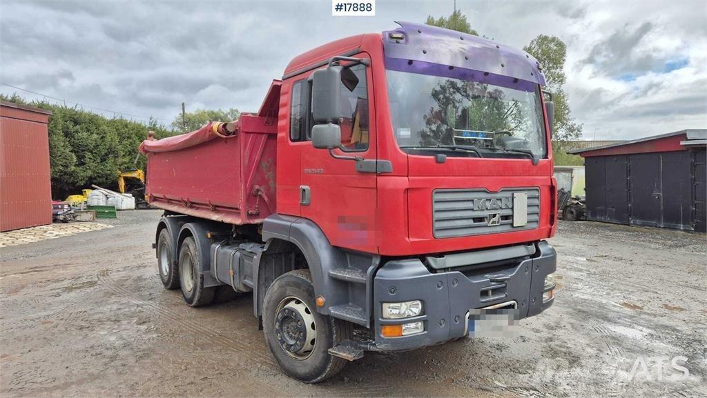 MAN TGA 26.413 Lastbiler med tip