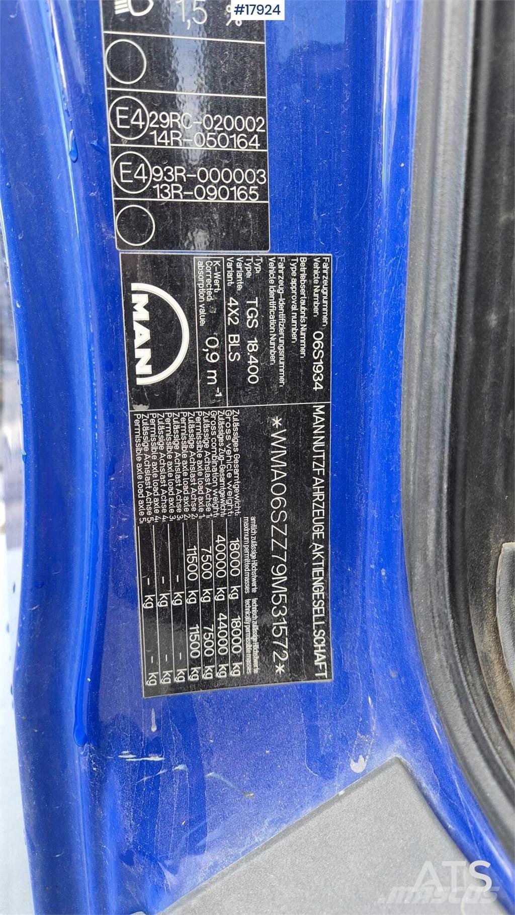 MAN TGS 18.400 Trækkere