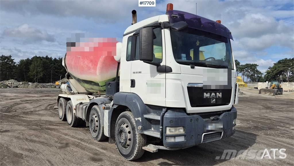 MAN TGS 32.360 Beton / mørtelblandere