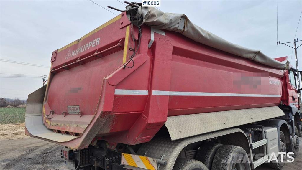 MAN TGS 41.470 Lastbiler med tip