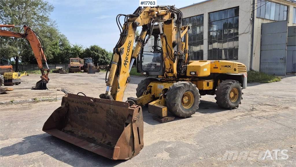 Mecalac 12MX Gravemaskiner på hjul