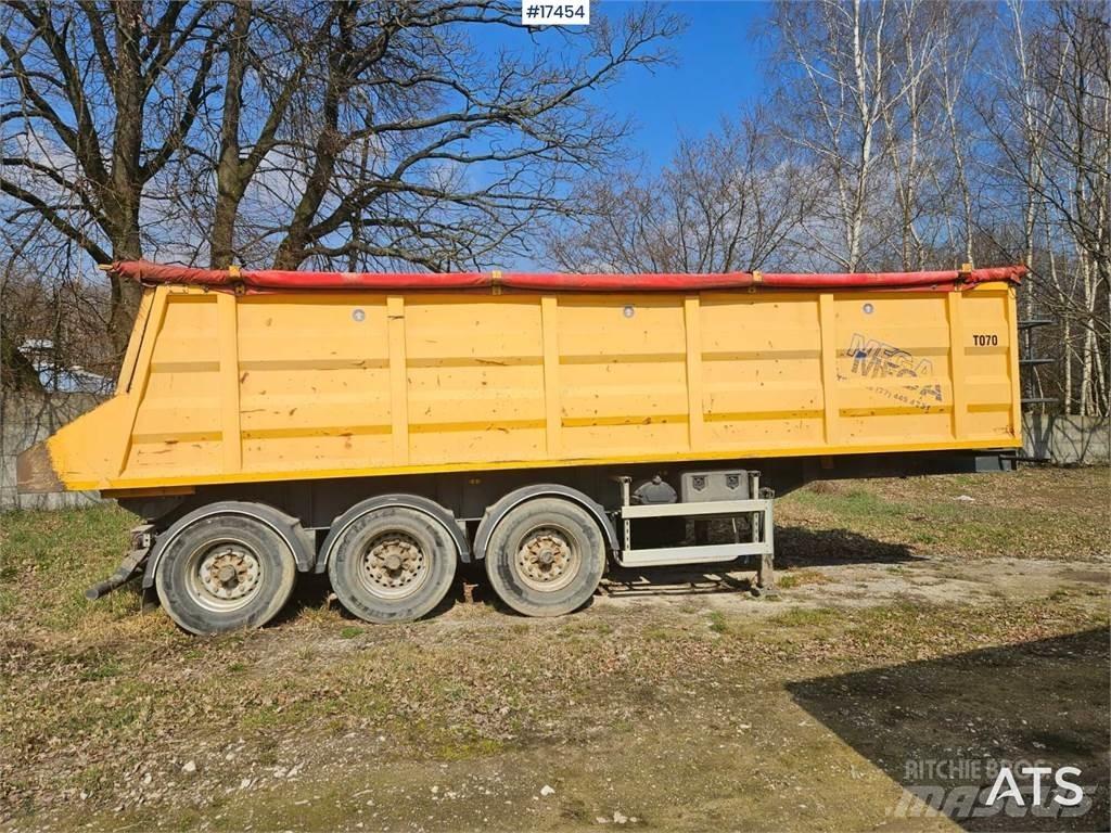 Mega MNW Semi-trailer med tip