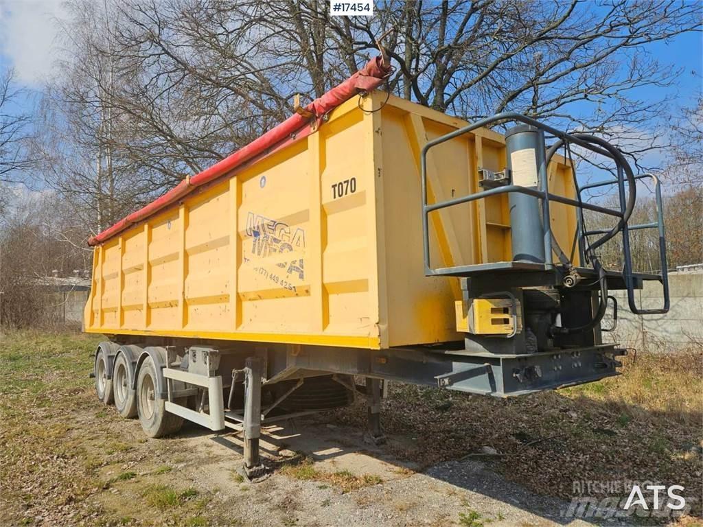 Mega MNW Semi-trailer med tip