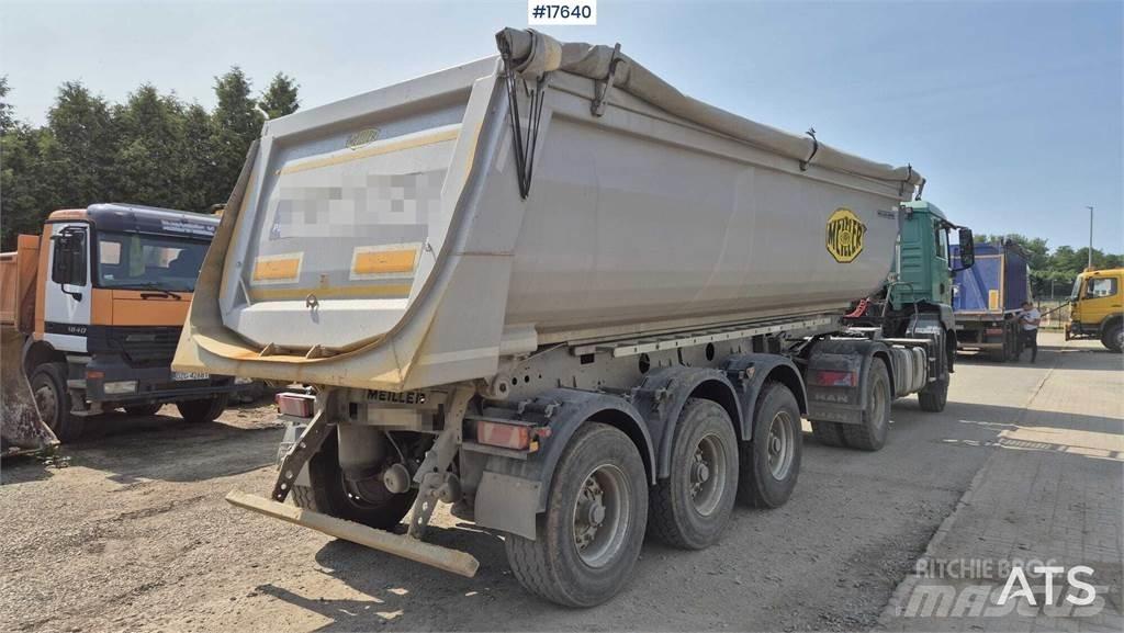 Meiller KISA 3 Semi-trailer med tip
