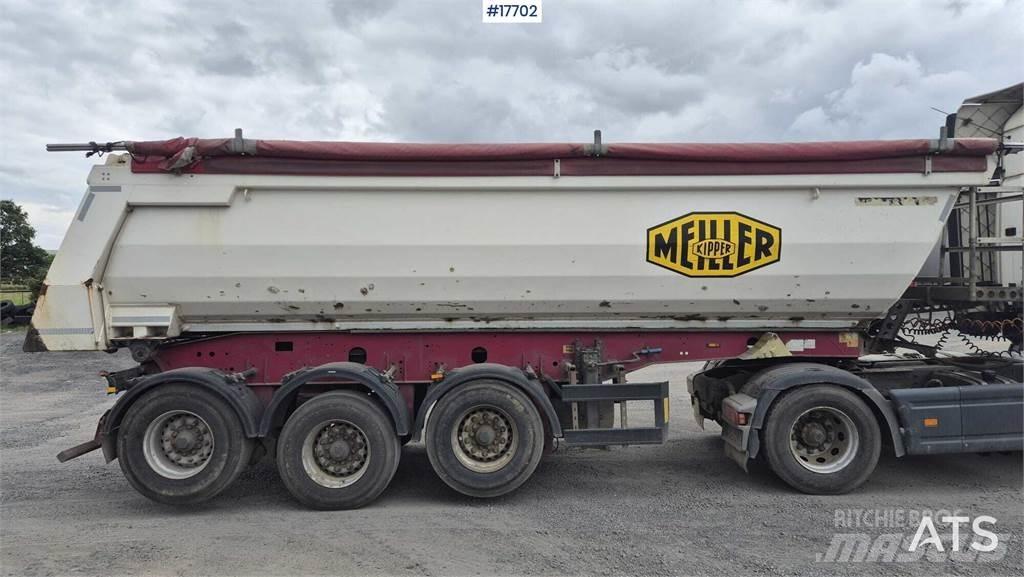 Meiller KISAG Semi-trailer med tip