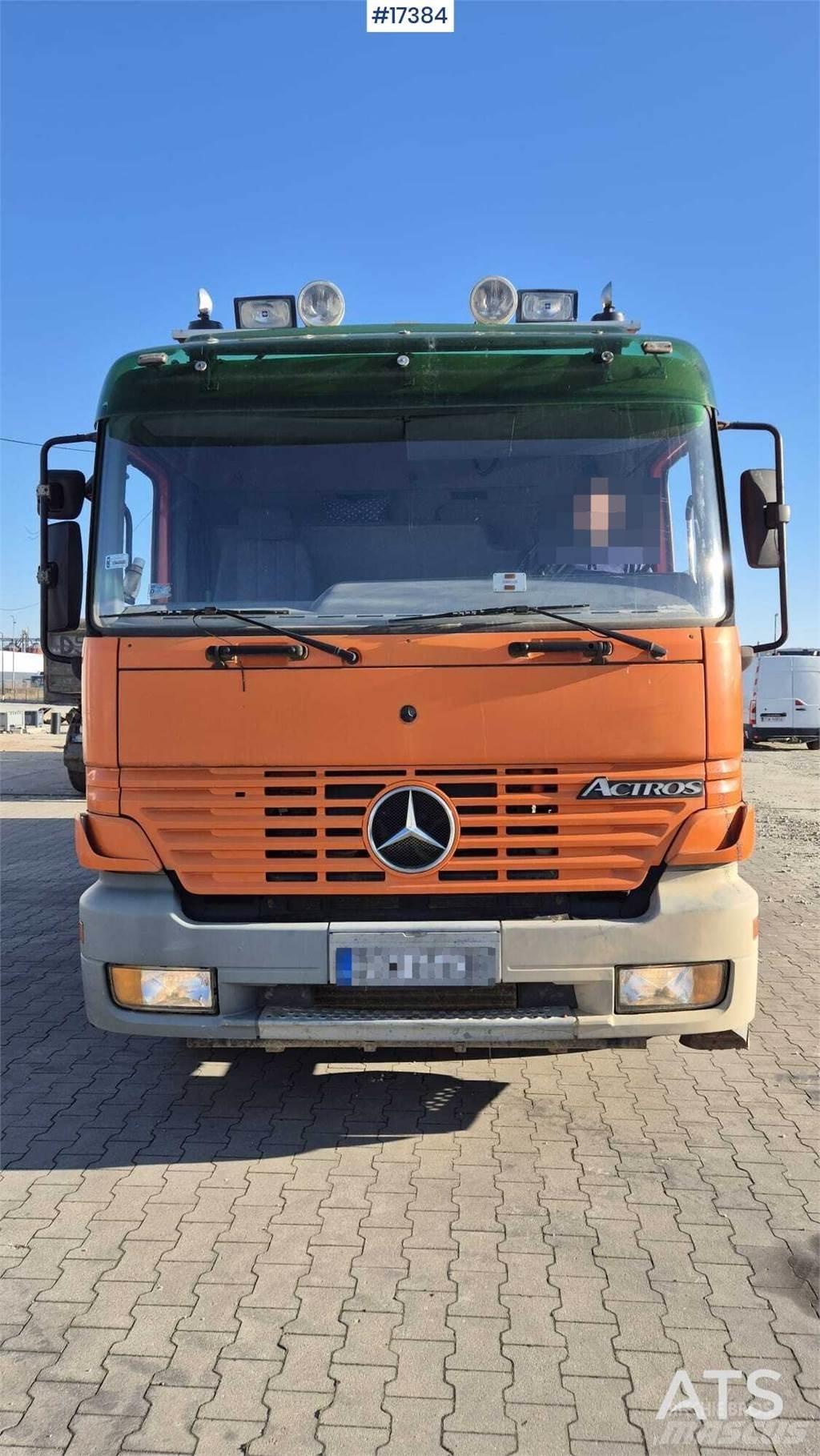 Mercedes-Benz Actros Lastbiler med tip