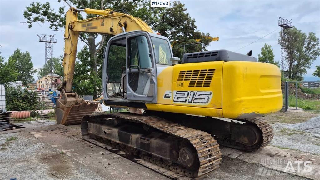New Holland E215 Gravemaskiner på larvebånd