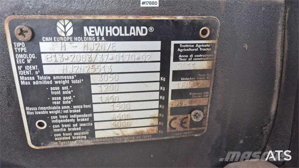 New Holland T 3040 Traktorer