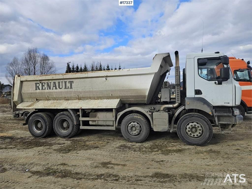 Renault Kerax 8x4 Lastbiler med tip