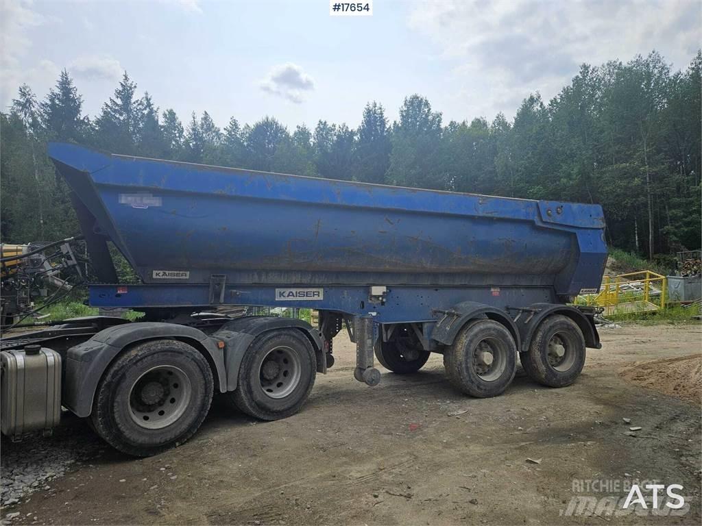 Robuste - KAISER S3302 Semi-trailer med tip