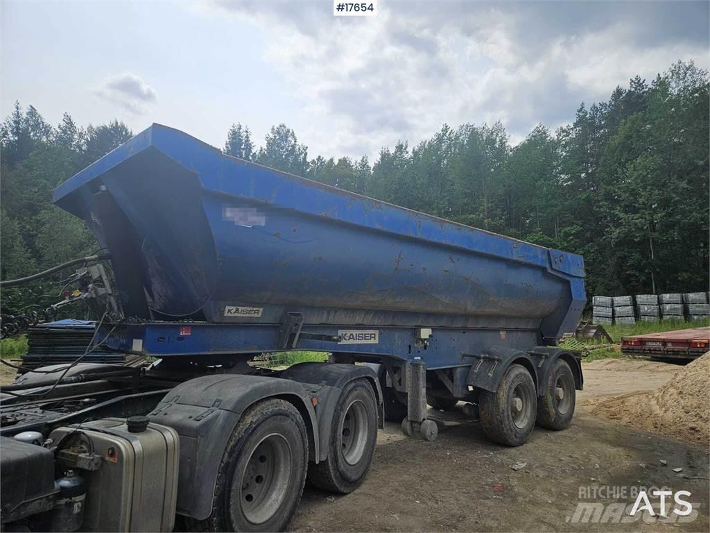 Robuste - KAISER S3302 Semi-trailer med tip