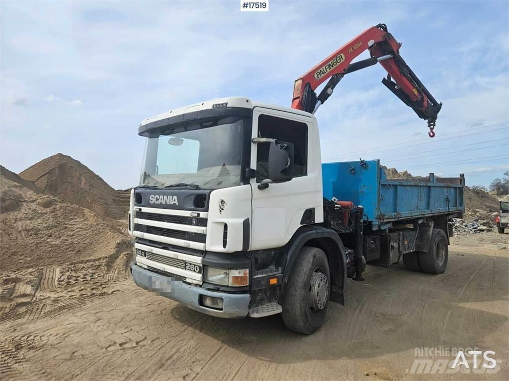 Scania 94G Lastbil med kran