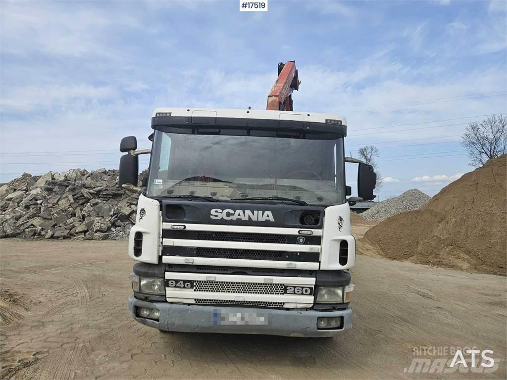 Scania 94G Lastbil med kran