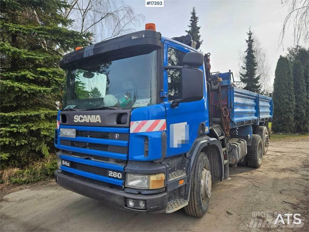 Scania 94G z HDS Lastbil med kran