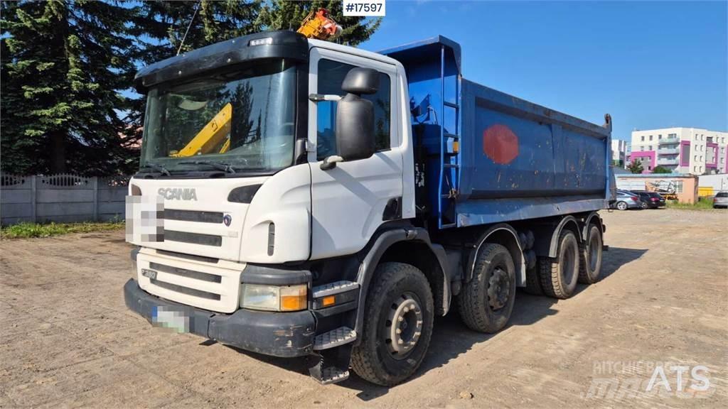 Scania P380 Lastbiler med tip